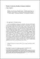 Cover of Chapter Bodin e la teoria climatica in epoca moderna