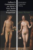 Cover of Gallucci's Commentary on Dürer’s 'Four Books on Human Proportion'