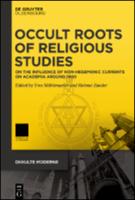 Cover of Occult Roots of Religious Studies