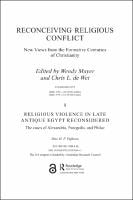 Cover of Chapter 9 Religious violence in late antique Egypt reconsidered