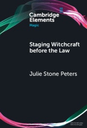 Cover of Staging Witchcraft Before the Law