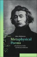 Cover of Metaphysical Poems