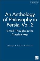 Cover of An Anthology of Philosophy in Persia, Vol. 2