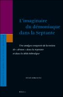 Cover of L’imaginaire du démoniaque dans la Septante
