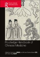 Cover of Routledge Handbook of Chinese Medicine