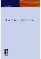 Cover of Percorsi di macritica