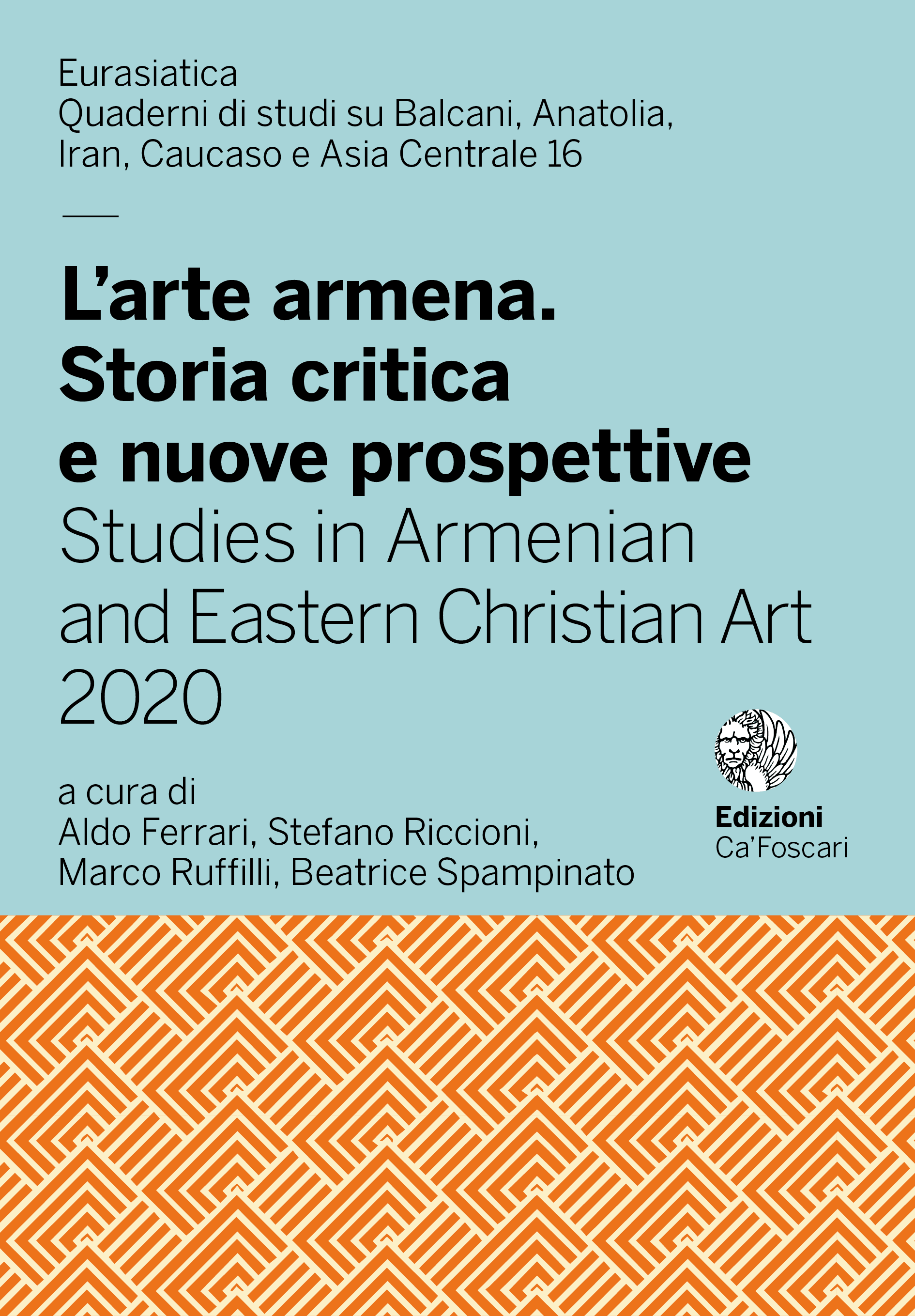 Cover of L’arte armena. Storia critica e nuove prospettive