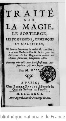 Cover of Traité sur la magie, le sortilege, les possessions, obsessions et malefices ... Par M. D*** (A.-L. Daugis ou Dangy)