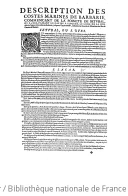 Cover of Description de la mer Méditerranée, auquel sont deliniées et discriptes au vif toutes les costes de la mer Méditerranée