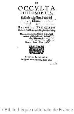 Cover of De occulta Philosophia