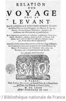 Cover of Relation d'un voyage fait au Levant