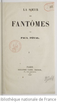 Cover of La soeur des fantômes. Tome 1
