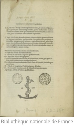 Cover of Aesopi et Gabriae fabulae, gr. lat. Phurnutus Palephatus, Heraclius Ponticus