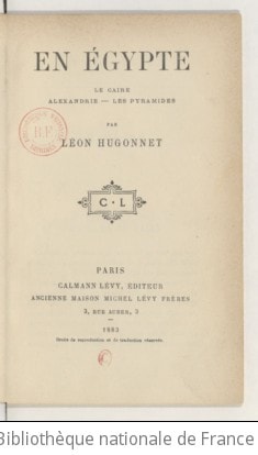 Cover of En Égypte