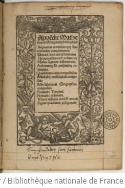 Cover of Margarita philosophica nova, cui insunt sequentia
