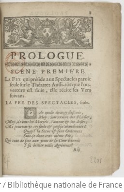 Cover of Intermèdes pour la comédie des fées