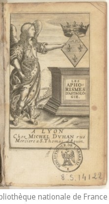 Cover of Les aphorismes d'astrologie
