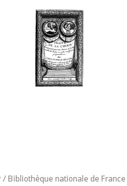 Cover of Traité de chymie