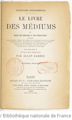 Cover of Le livre des médiums, ou, Guide des médiums et des évocateurs