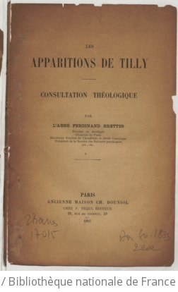 Cover of Les apparitions de Tilly