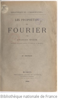 Cover of Les prophéties de Fourier (2e édition)
