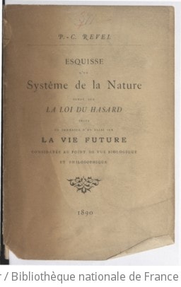 Cover of Esquisse d'un système de la nature fondé sur la loi du hasard