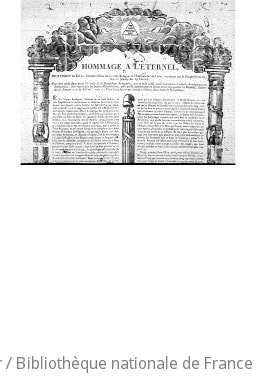 Cover of Hommage à l'Eternel, profession de foi des hommes libres sur la vraie religion et l'immortalité de l'âme, reconnue par le peuple français, dans la séance du 19 floréal... ([Reprod.])