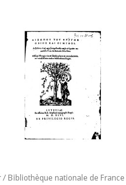 Cover of Aesopi Phrygis vita & fabulae