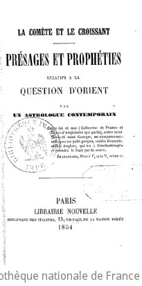 Cover of La Comète et le Croissant