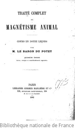Cover of Traité complet du magnétisme animal