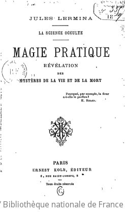 Cover of La science occulte