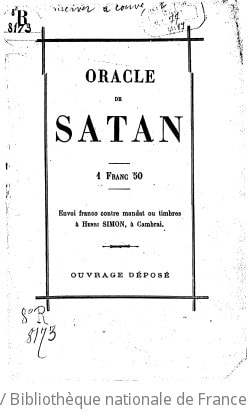 Cover of Oracle de Satan