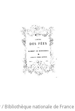Cover of Contes des fées