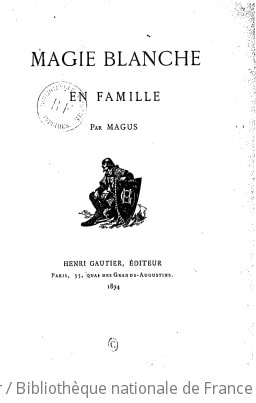 Cover of Magie blanche en famille
