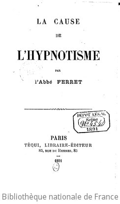 Cover of La cause de l'hypnotisme