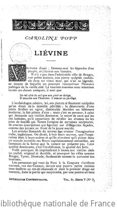 Cover of Liévine ; [Les trois fées]