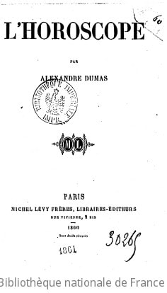 Cover of L'horoscope