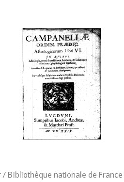 Cover of Campanellae ordin. Praedic