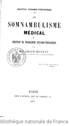 Cover of Du somnambulisme médical, ou Esquisse de nososcopie dynamo-thérapique