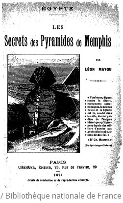 Cover of Les secrets des pyramides de Memphis