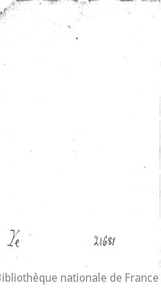 Cover of Horoscope de Monseigneur le Dauphin. [Signé