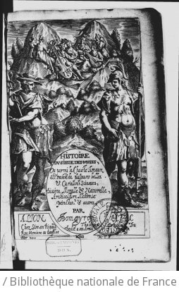 Cover of Histoire du siège des muses , ou parmi le chaste amour, est traicté de plusieurs belles et curieuses sciences, divine moralle et naturelle, architecture, alchimie, peincture et autres, par A. Domayron