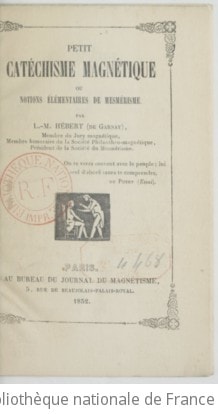 Cover of Petit catéchisme magnétique, ou Notions élémentaires de mesmérisme