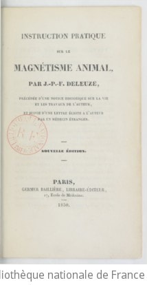 Cover of Instruction pratique sur le magnétisme animal. précédée d'une notice historique sur la vie et les travaux de l'auteur, et suivie d'une Lettre écrite à l'auteur par un médecin étranger (Koreff) (Nouvelle édition)