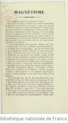 Cover of Magnétisme