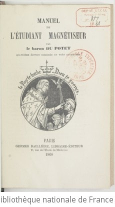 Cover of Manuel de l'étudiant magnétiseur (4e édition corrigée et très augmentée)