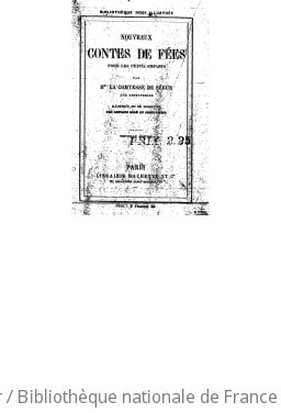 Cover of Nouveaux contes de fées pour les petits enfants