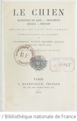 Cover of Le chien