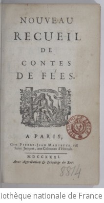 Cover of Nouveau recueil de contes de fées