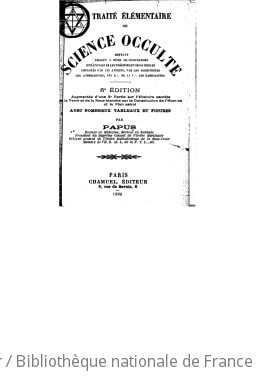Cover of Traité élémentaire de science occulte (5e éd., augm. d'une 3e partie sur l'histoire secrète de la terre et de la race blanche, sur la constitution de l'homme et le plan astral,...)